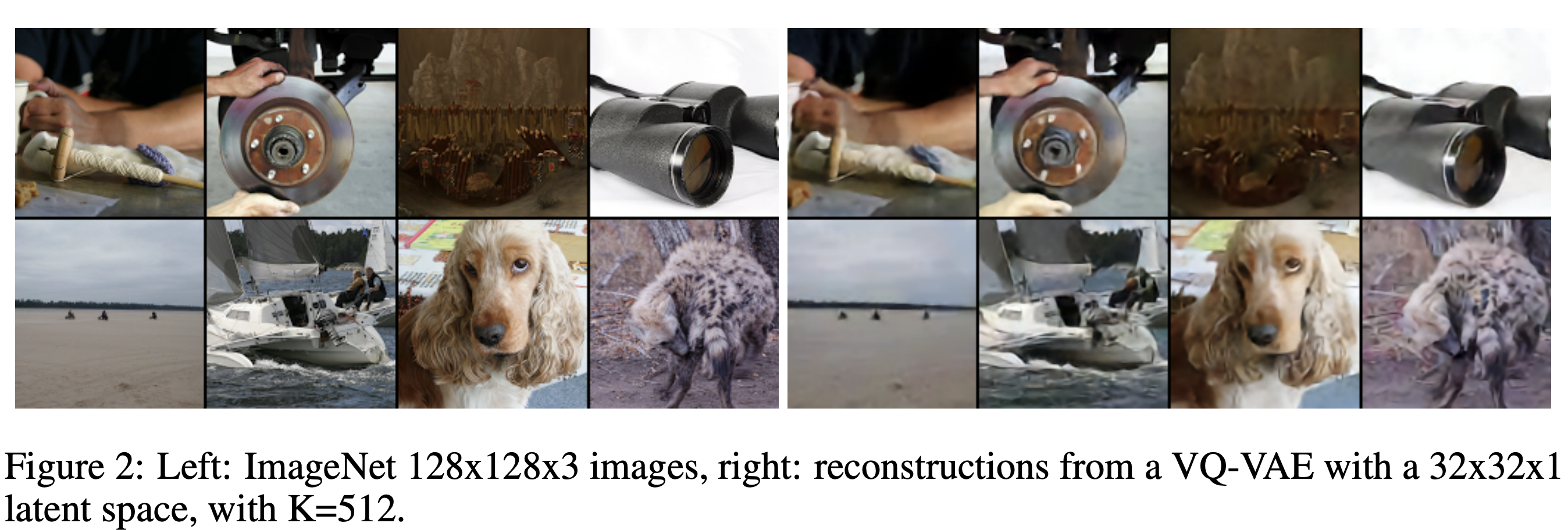 VQ-VAE reconstructions